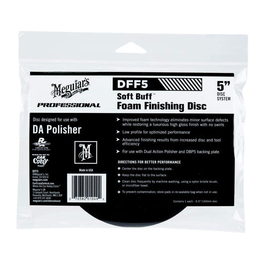 BURETE POLISHAT FINISARE DE 5", 127 MM, FOAM FINISHING DISC 5 - MEGUIARS