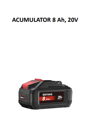 ACUMULATOR 8AH 20V - ROTAKE