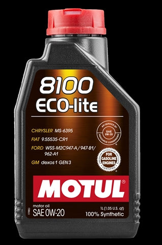 ULEI Motul 8100 Eco-Lite 0W-20 1L