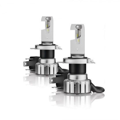 Set 2 H4 Osram Night Breaker Smart LED omologare RAR Street Legal +330%