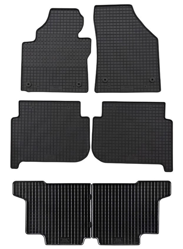 Set covorase cauciuc Volkswagen Touran 7 locuri 2003 - 2015